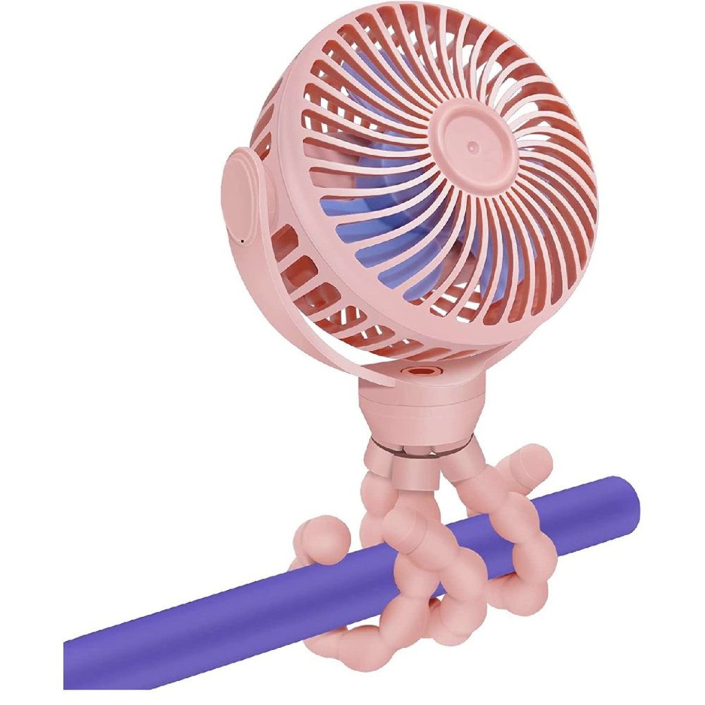 Rechargeable Battery Operated Small Fan, Portable Hand Held Personal Fan